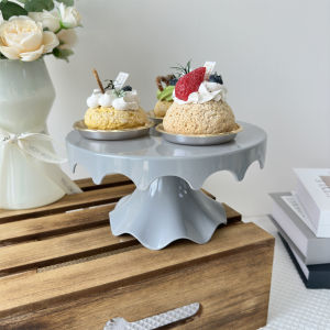 1pc 9inch retro color cupcake stand for wedding birthday party decorations fiesta decor pink party decoration cake stand for par