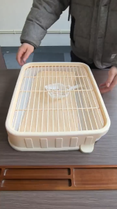 Dog Pee Tray With Wall Puppy Training Tray Dog Toilet Pee Pad For Pet Litter Box