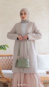 Tas Selempang Bahu Wanita Mini Adeena Terbaru Gabia Antiair Mewah Pesta Tali Panjang Dan Pendek