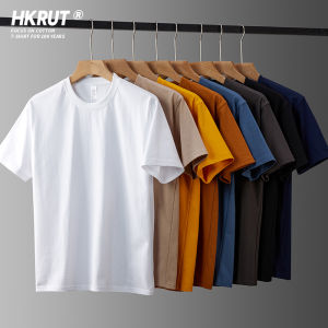 HKRUT | Summer Mens Cotton T-shirt 280g