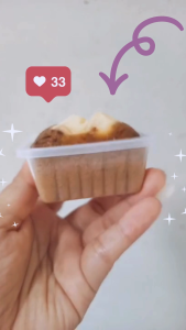 ถ้วยขนม นึ่งได้ ทดลองใช้ 10 ชุด  ขนมถ้วยใหญ่ พร้อมฝาใสล็อกสนิท