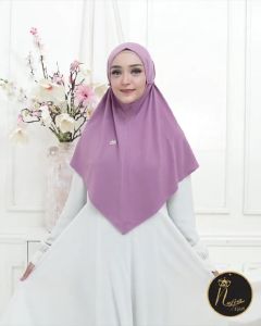 Jilbab Instan Bergo Syria Tali Kepang By Nafisha Hijab