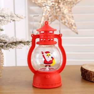 2026 New Year 2PCS Christmas Ornaments LED Lantern Light Santa Claus Merry Christmas Decorations for Home Xmas Santa Baby Gift