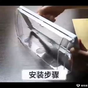 Cover Box Tempel Pengaman 3 Switch On Off Stop Kontak Lobang Colokan Kotak Pelindung Steker Listrik