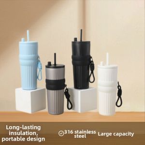 Insulated Large Capacity Stainless Steel Tumbler