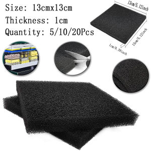 5-20 pcs Activated Carbon Filter Sponge 13x13x1cm High Density for 493 Solder Fume Absorber Car AC Airs Purifier Range Hood