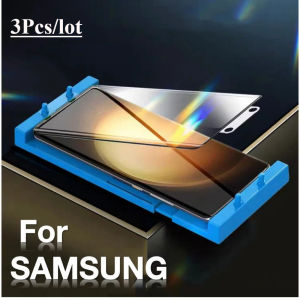 3Pcs Ceramic Hydrogel Film For Samsung Galaxy S24 S23 Ultra S22 S21 S20 S10 S9 S8+ Note 8 9 10+ 20 Screen Protector+Install Kit