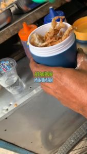 ( Bayar COD ) Mangkuk sup Cangkir sup Gelas Anti Tumpah Panci sup Portable Free Sendok 500ml BPA Free Ecentio