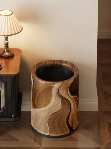 MEISD | Retro Style Luxury Large Capacity Household Trash Can