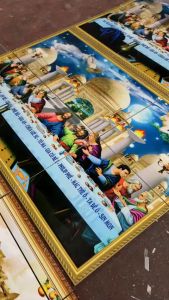 Tranh thiên chúa 3d - tranh gạch 3d thiên chúa - CVN099