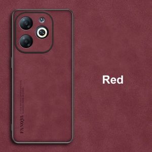 EUCAGR For Tecno Spark 20 20C POP 8 Case Luxury PU Leather Phone Case For Tecno Spark GO 2024 Back Cover Matte Full Protection