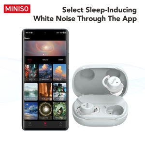 Miniso | MINISO MS217 Sleep Aid Headphones Bluetooth Earphone AI Translation Earbuds In-Ear Wireless Headphones Sleep Friendly