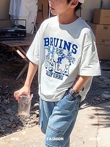 Beryl kids🌸เสื้อยืดแขนสั้นเด็ก🎀ฤดูร้อน แฟชั่น สไตล์เกาหลี เด็กชายและเด็กหญิง แขนสั้นพิมพ์ลาย เสื้อคอกลม