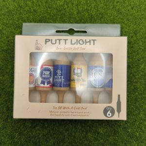 Baseball-shaped Low-resistance Golf Tee
