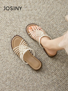 Josiny | Bohemian Flat Sandals Womens Outdoor Flip Flops