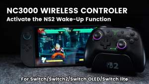 BEBONCOOL | BEBONCOOL Wireless Bluetooth Controller for Switch 2- Hall Effect Joysticks & Triggers Compatible For Switch/Switch OLED/Lite