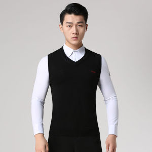 DANBAOLUO | Dance Wear Set Sweater Vest and Dance Shirt