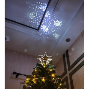 Electric Christmas Train Decoration Hanging Ornament for Shop Atmosphere Scene Arrangement Props Christmas Tree Decor