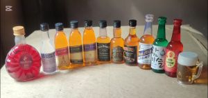 MINI LIQUOR TOPPER (for cake topper)