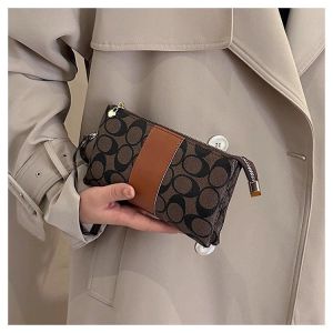 Túi Xách Mini Nữ Thời Trang Bằng Da Mềm In Họa Tiết Đa Năng Nhẹ Có Ngăn Đựng Tiền Xu Kèm Lớp Lót Lông Giả