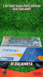 1 Set Body Kunci Pintu Roller / Bodi Kunci Pelor ENTRIVO Stainless Steel Tebal Kuat Tahan Lama Tahan Karat ORIGINAL ENTRIVO
