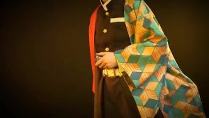 💖Ready stock💖Demon Slayer Costume Kimetsu no Yaiba outfits cosplay Kamado Tanjirou Kamado Nezuko Halloween