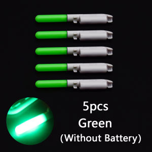 (Without Battery)5 pcs LED fishing rod light fishing light accessories night light positioning bait light suitable for Lure