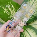 Set phụ kiện nail trang trí mẫu hè đi biển san hô ngao sò ốc hến siêu xinh. 