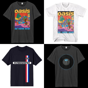Hip Hop Street T Shirt Oasis Band Women Men Cotton Oversized Tees Oasis Rock Short Sleeve Mens T-shirt High Quality Streetwear