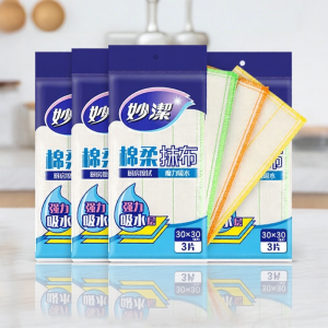 MiaoJie | Soft & Thick Kitchen Cleaning Cloth Absorbent Durable Non-Linting