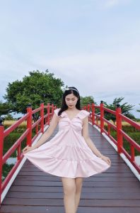 🎀🎀KimSky Closet🎀🎀 เดรสแขนตุ๊กตาลายดอก เดรสสีพื้น เดรสสาวอวบใส่ได้มีถึงอก 45 เดรสน่ารัก เดรสออกงาน มินิเดรสแขนระบาย เดรสเที่ยวทะเล