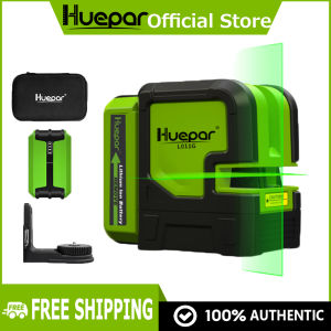Huepar Laser Level Self Leveling Green Beam 164ft/50m Outdoor Cross Line Laser Tool With 5200mAh Li-ion Battery L011G