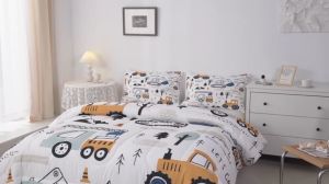 Selimut Bedcover SAJA Star Motif Anak Katun Lokal CVC - Comforter Cotton Halus Lembut - Kiko Series
