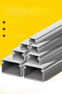 Invisible Aluminum Alloy Line Slot for Outdoor Wall Fireproof Cable Wire Bridle Walkway Grand Visual GHWS-LHJFX1 Electronic Parts