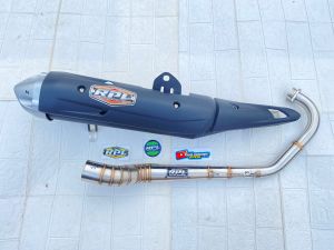 KNALPOT STANDAR RACING MX KING 150 anti tilang original rpl racing exhaust