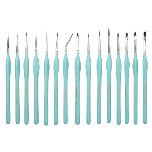 Acrylic Painting Nylon Hair Hook Line Pen Nail Art Student Watercolor Gouache Pencil Case Elbow Brush Suit