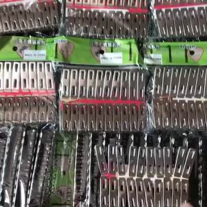 20/40PCS stainless steel clotheslines kitchen sealing clips suitable for durable home windproof clips office file organizer