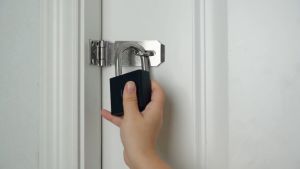 Ổ khóa vân tay ổ Khóa cửa thông minh khóa cửa nhà không thấm nước và chống bụi khóa cửa cổng vàng Trong nhà Ngoài trờ An Toàn Cho Ngôi Nhà - Lazada