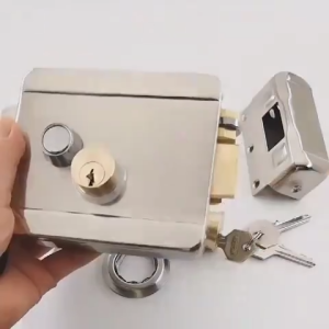 【COD】Smart Electric Gate Door Lock Secure Electric Metallic Lock Door Access Control for Home Office Apartment Warehouse