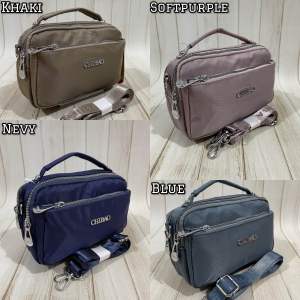 TAS WANITA CHIBAO PARASUT 2in1 Slempang Tenteng CB6756 4Sleting