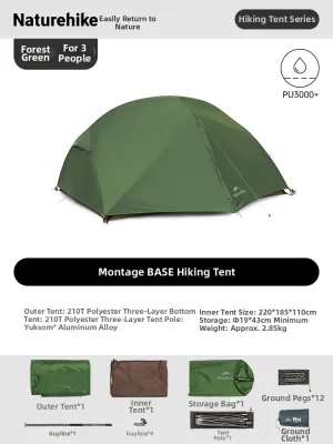 NatureHike | Professional Lightweight Single-person Hiking Tent