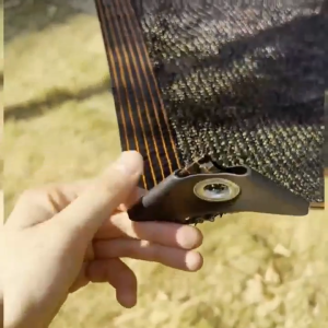 Encrypted Sunshade NetSun Protection and UV Protection 90% Sunshade Rate Outdoor Sunshade Cloth Suitable for Courtyard Balcony Garden Plant Shed Animal Shed