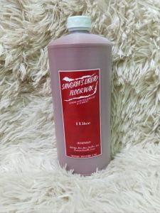 SANGRIAS LIQUID FLOORWAX 500mL NEW IMPROVED RED