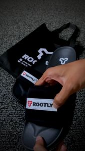 Rootly - Sandal Pria Tpr White Terbaru Kekinian
