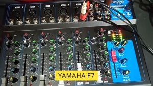 Yamaha F7 & F4 7-Channel Audio Mixers: Features & Live Streaming Tips