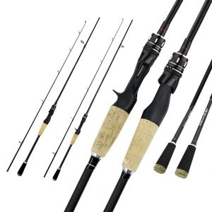 Joran Pancing Baitcasting Fishing Rod Spinning Fishing Rod Ultralight Strong Elasticity Max Drag 8kg Carbon Fiber Joran Pancing 1.65m 1.8m 2.1m 2 Segments Bahan Karbon Power Fishing Pole Carbon Pole Pancing Murah Grosir Pancing Satu Set Pancing Alat Fishi