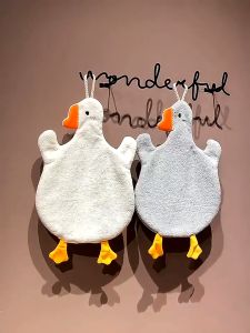 Khăn lau tay con vịt nhà bếp siêu thấm hút nhanh nhỏ gọn treo tường tiện lợi - BEB022