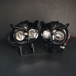 Lampu Tembak Motor Mobil Lampu Sorot Led/Lampu Sorot Owl 2 Led Dc 12-24v 40w Cahaya Kuning putih Lampu Tembak Led Motor