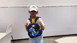 Boy Girl Kawaii Cartoon Kids SchoolBags Trendy Waterproof Bag Waterproof Kindergarten Primary School Bookbag Student Backpack