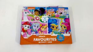 Paw Patrol Shimmer & Shine Nella 4 Colouring Activity Books & 700 Stickers Boxset for Kids